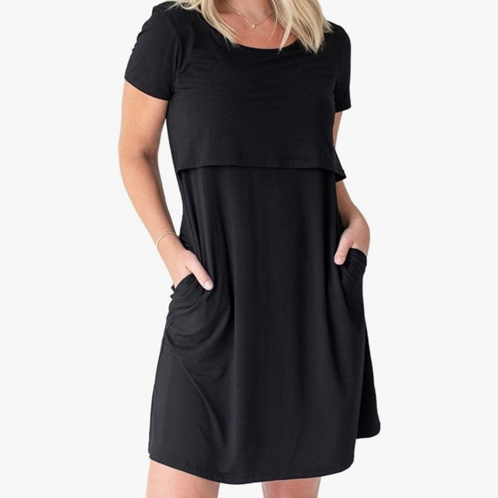 Kindred Bravely Eleanora Soft Maternity and Nursing Nightgown and Lounge Dress